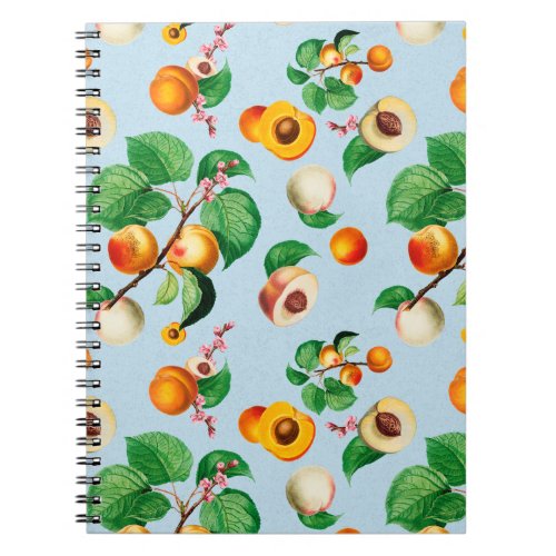 Peaches design notebook