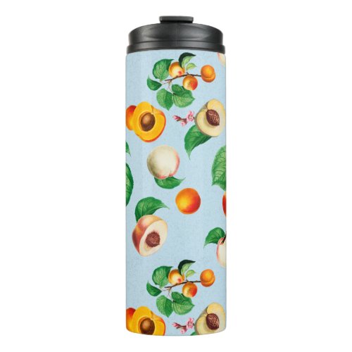 Peaches design thermal tumbler