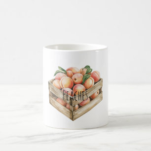 Peaches Fruit Coffee Mug