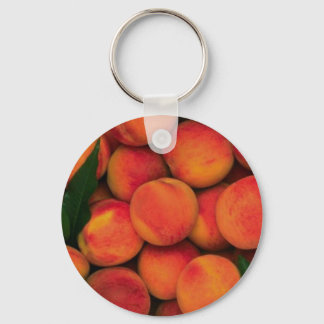 Peaches Keychain