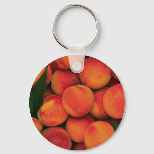 Peaches Keychain (Front)