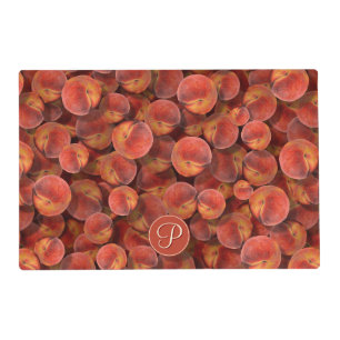 Peaches Laminated Placemat