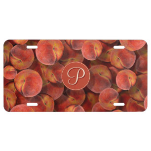 Peaches License Plates