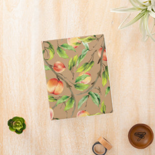 Peaches on the tree mini binder