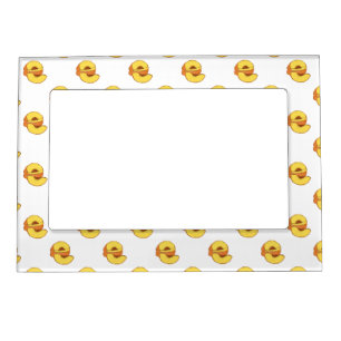 Peaches Pattern Magnetic Photo Frame