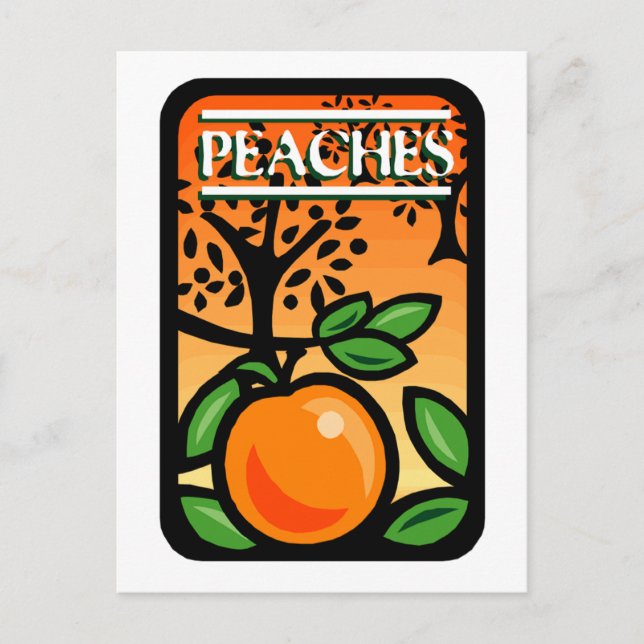 Peaches Postcard (Front)