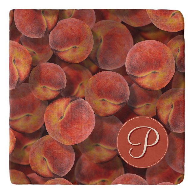 Peaches Trivet (Front)