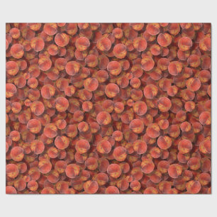 Peaches Wrapping Paper