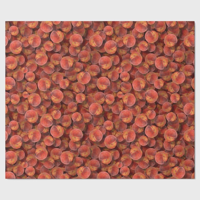 Peaches Wrapping Paper (Seam)