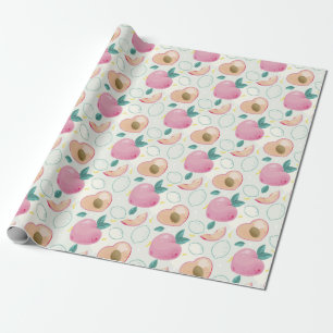 Peaches Wrapping Paper