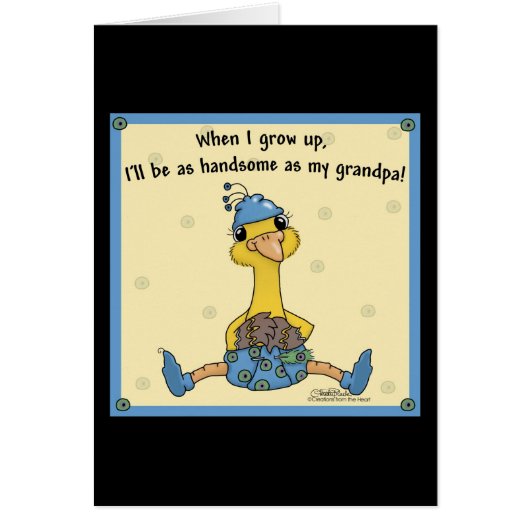 Peachick Handsome like Grandpa (Front)