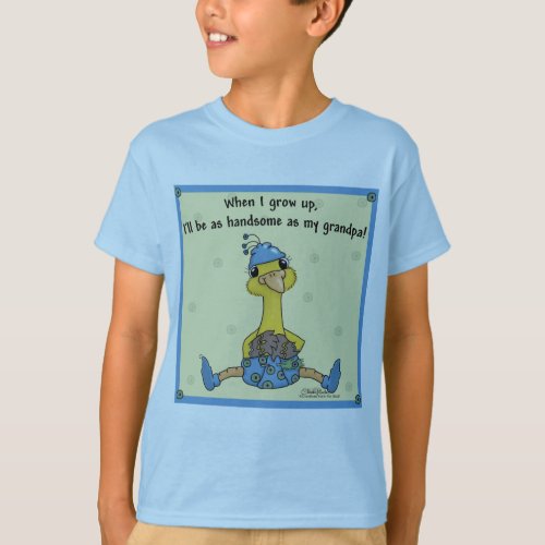 Peachick Handsome like Grandpa T_Shirt