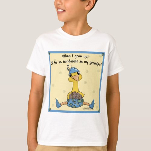 Peachick Handsome like Grandpa T_Shirt