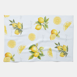 Peachify Lemon Kitchen Towel