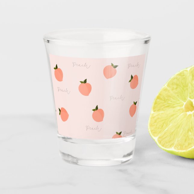 Peachify Peach  Shot Glass (Front)