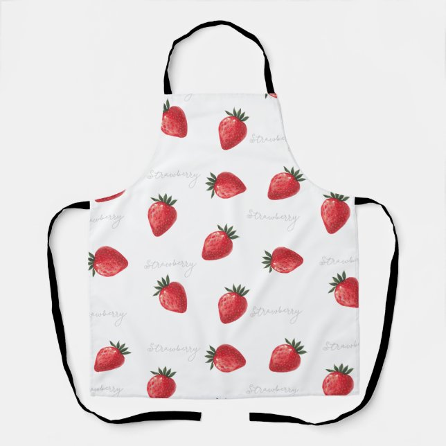 Peachify Strawberry Apron (Front)