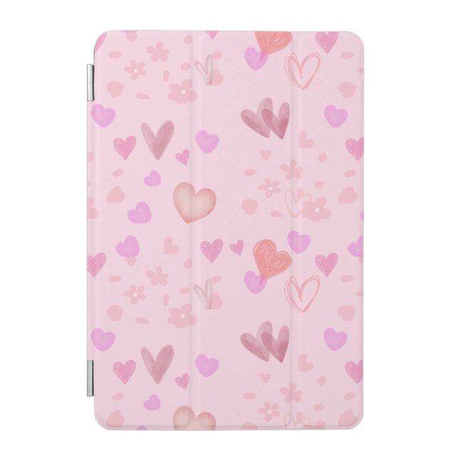 Peachify Sweethearts iPad Mini Cover (Front)