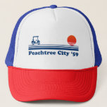 Peachtree City Georgia Lifestyle Golf Cart Sunset Trucker Hat at Zazzle
