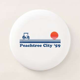 Peachtree City Georgia Lifestyle Golf Cart Sunset Wham-O Frisbee