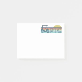 Peachtree City Golf Cart Post-it Notes by ptc30269 at Zazzle
