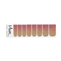 Peachy Crush Glitter Minx Nail Art Peachy Crush Glitter Minx Nail Art