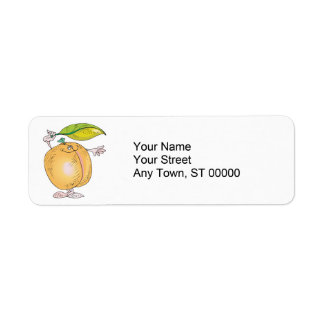 peachy keen character label