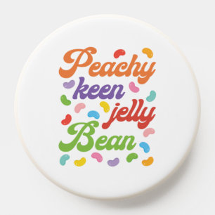 Peachy Keen Jelly Bean Easter Candy Retro PopSocket