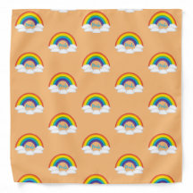 Peachy Keen Rainbow Pride Tiled