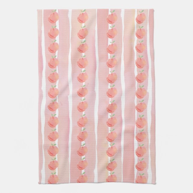 Peachy Kitchen Towel (Vertical)