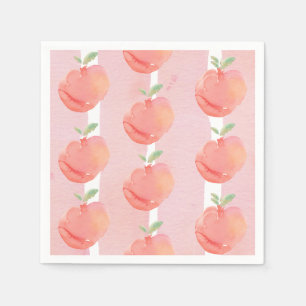 Peachy Paper Napkins