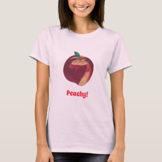 Peachy Peach Painting Tshirts