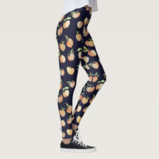 Peachy Peaches Leggings | Zazzle