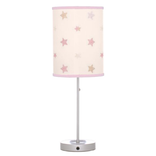 Peachy princess crown baby  table lamp (Back)