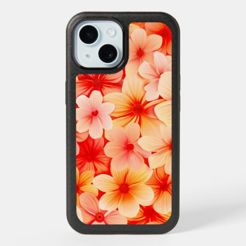 Peachy Spring Blossom Bloom iPhone 15 Case