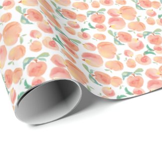 Peachy Wrapping Paper