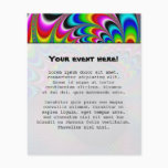 Peackock A Delic - Fractal Art Flyer