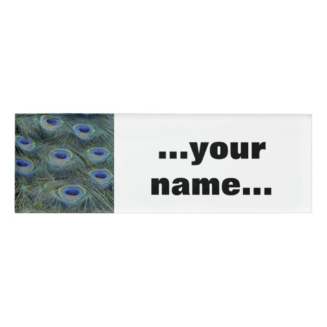 Peacock20160301 Name Tag (Front)