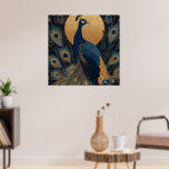 PEACOCK #1 POSTER