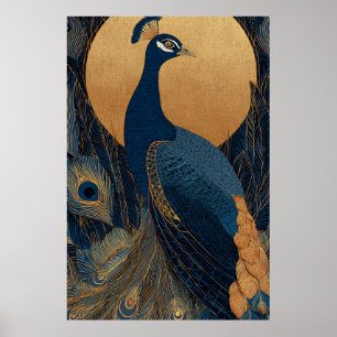 PEACOCK #1 POSTER
