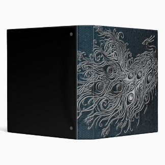 Peacock 3 Ring Binder