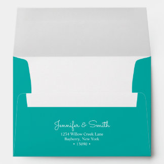 Peacock  A7 Envelope minimalist & in inviting tone