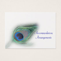 peacock accomodation inserts