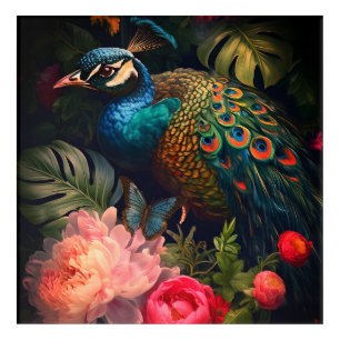 Peacock Acrylic Wall Art