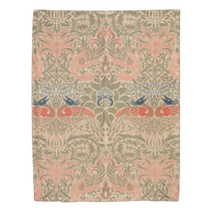 Peacock And Dragon (1878) By William Morris Duvet Cover