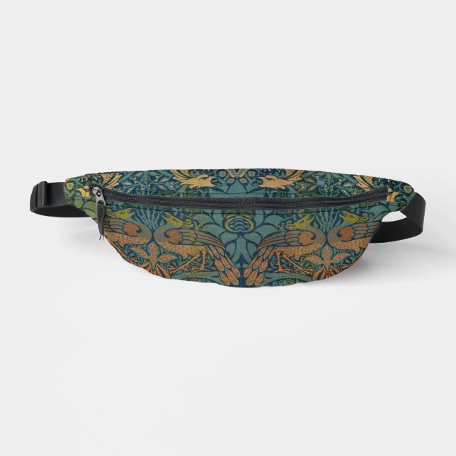Peacock and Dragon, 1878 by William Morris Fanny Pack (Front)