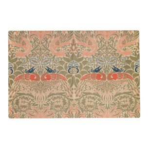 Peacock And Dragon (1878) By William Morris Placemat