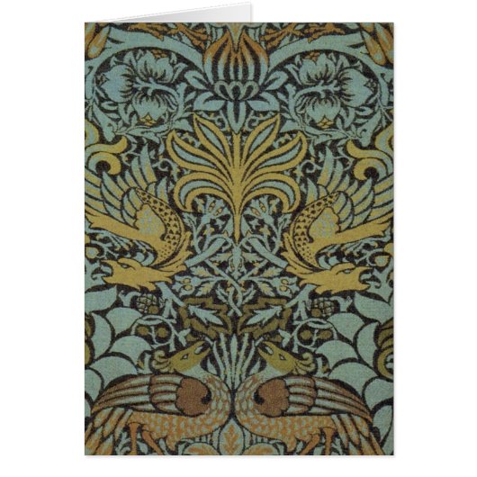 Peacock and Dragon By William Morris (Front)