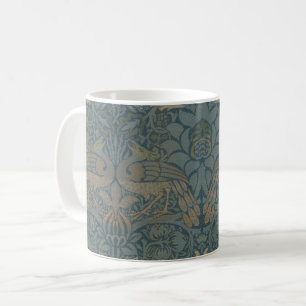 Peacock and Dragon by William Morris Coffee Mug