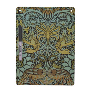 Peacock and Dragon (by William Morris) Dry Erase Board