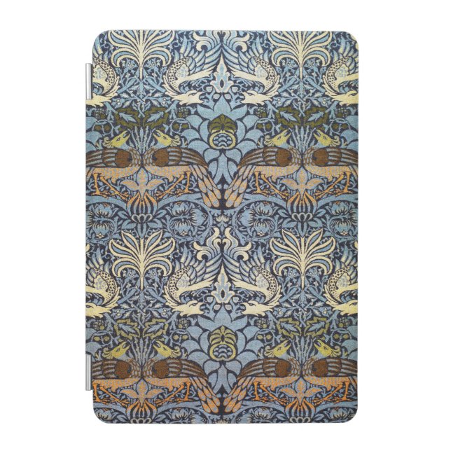 Peacock and Dragon, William Morris iPad Mini Cover (Front)